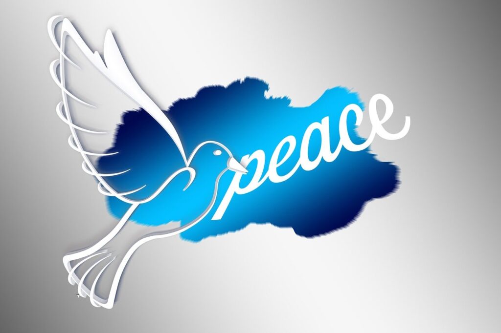 global, dove, peace